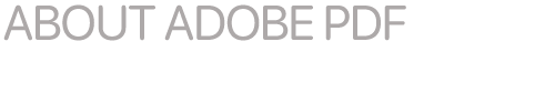 PhilosophyCenter | About Adobe PDF